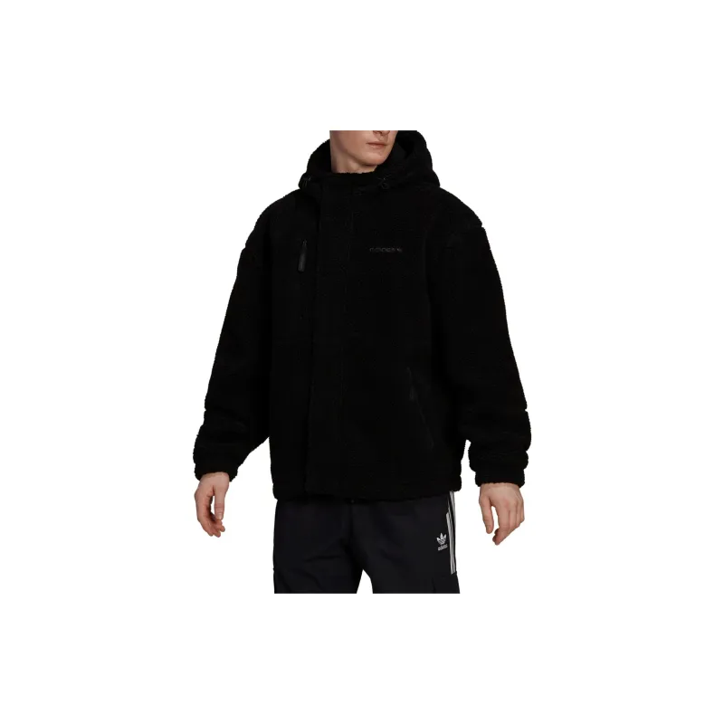 Adidas Originals POLAR FLEECE Jacket Men's Black-1
