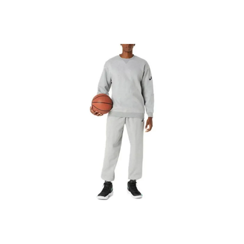 Asics Knitted Sweatpants Unisex Gray-3