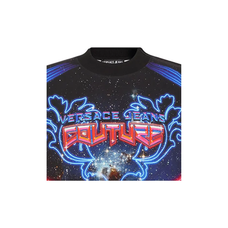 VERSACE JEANS COUTURE FW22 Sweatshirt Men's Black-9