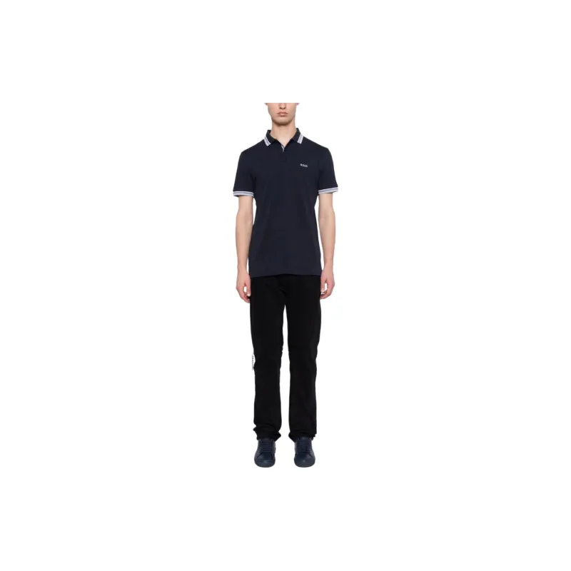 HUGO BOSS Paddy Logo embroidered Polo Shirt-1