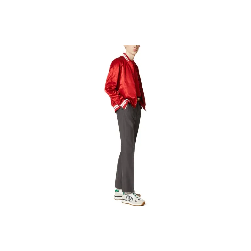 Valentino Jackets Coats Men's Red-3