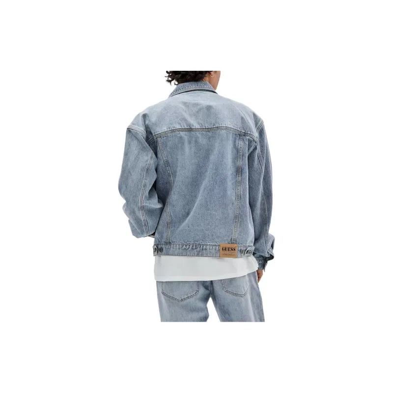 GUESS Originals Denim Kit Jacket Jackets Coats Men's Blue-3