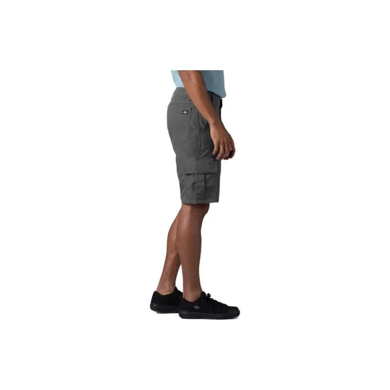 Dickies Flex Relaxed Fit Duck Cargo Shorts Cargo Shorts Men's Stone Wash Gray-2