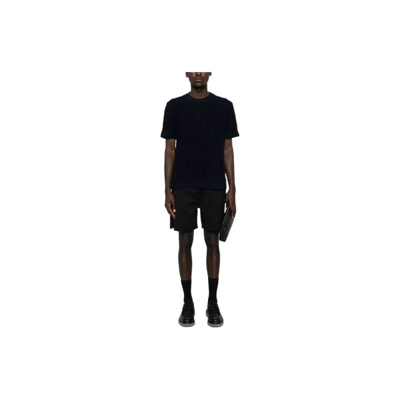FENDI Logo-print Track Shorts-1