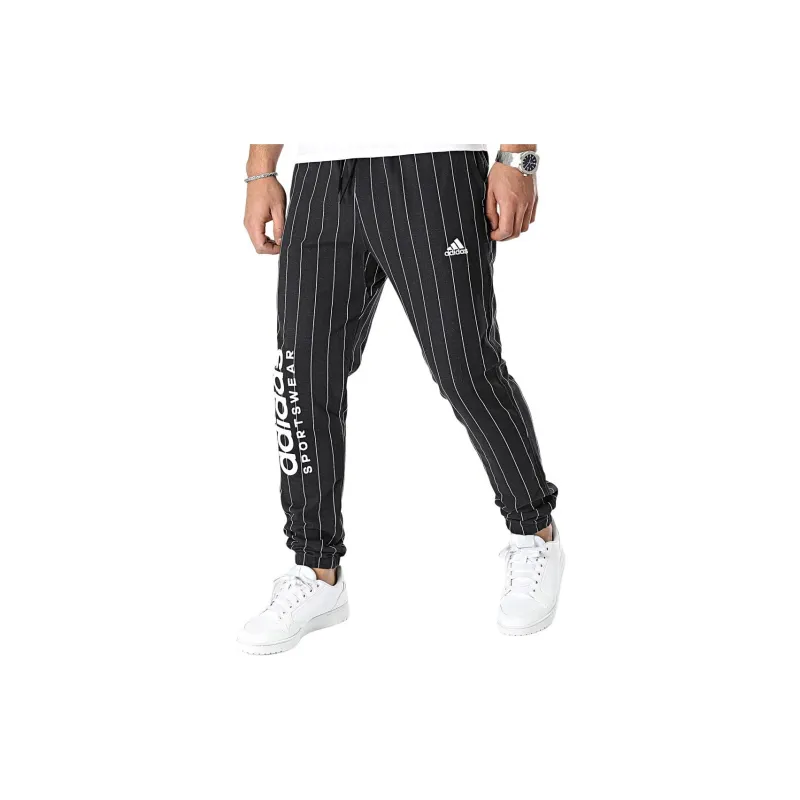 Adidas Pinstripe Fleece Pants-3