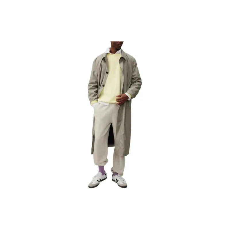 AMERICAN VINTAGE A.M FW24 Joggers Kodytown Casual Pants Men's Polar Mélange-1