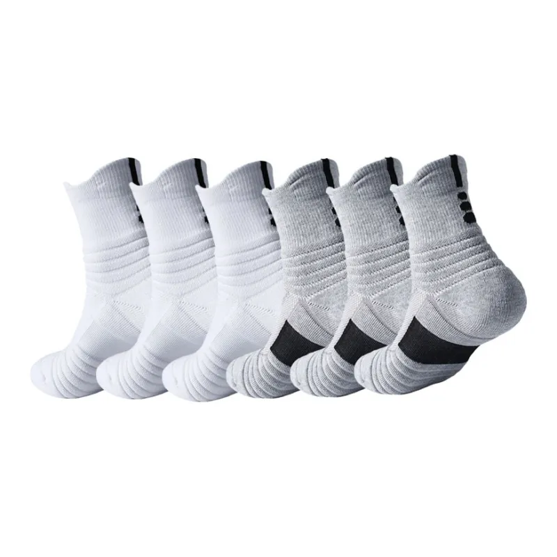 Brute Rabbit Basketball Socks Men's 3 Pack Available In Three Colors-79