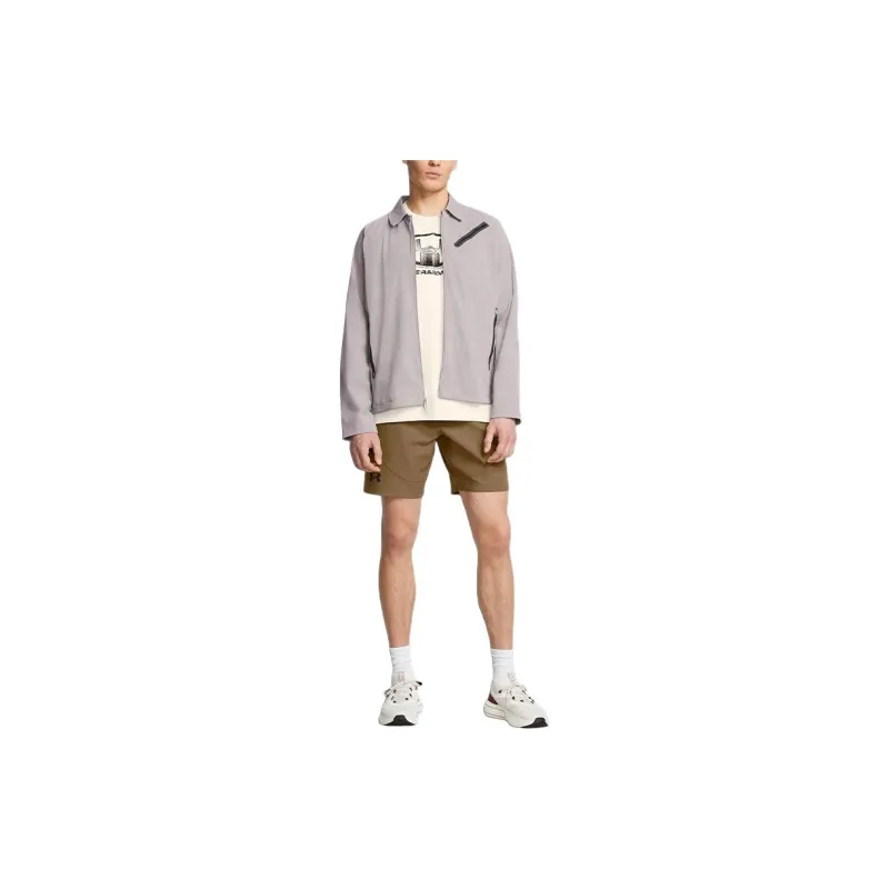 Under Armour Unstoppable Jackets Coats Men's Lipstick Gray-4