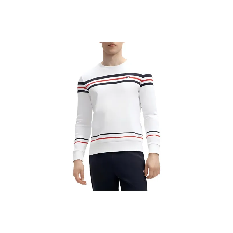 FILA Sweatshirt Men's Standard White-6