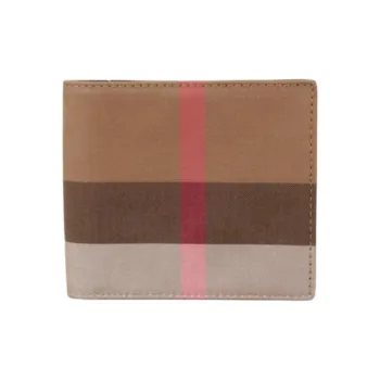 Burberry Canvas Wallet Men's Brown