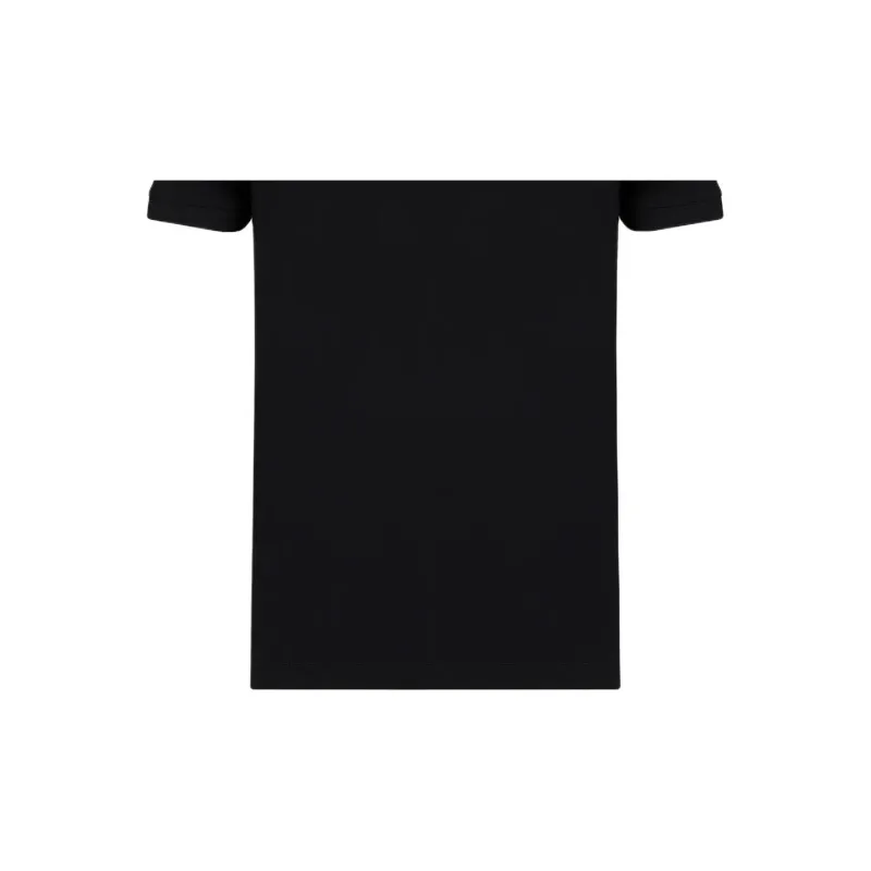 Ea7 EMPORIO ARMANI Logo patch Half zip Polo Shirt-5
