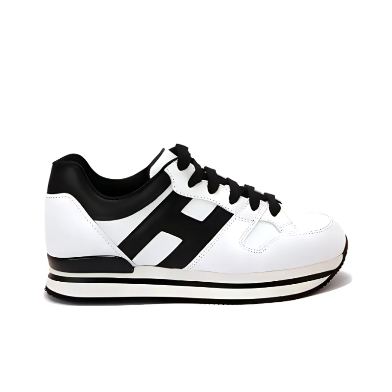 HOGAN H222 Cushioning, Slip Resistant, And Abrasion Resistant Low Top Casual Shoes Women's-1