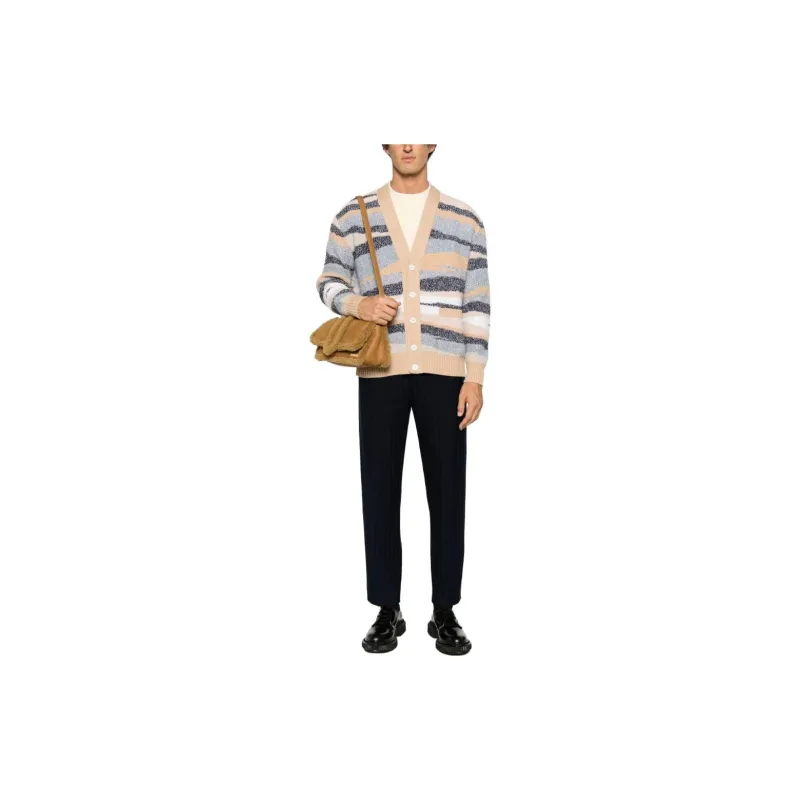 MISSONI Zigzag jacquard Wool Cardigan-2