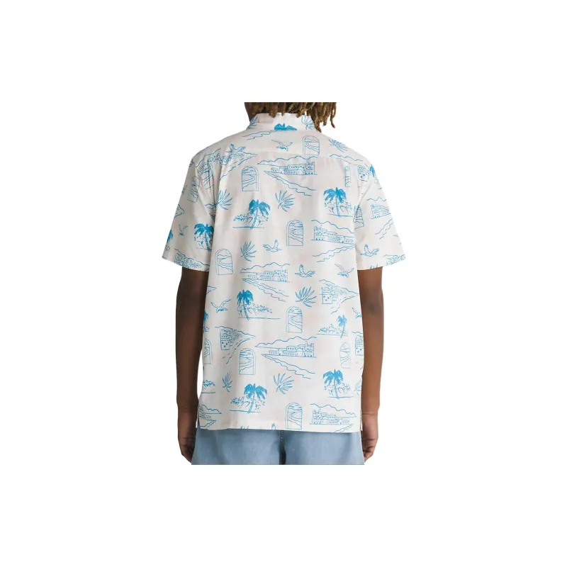 Vans Davista Shirts Men White-4