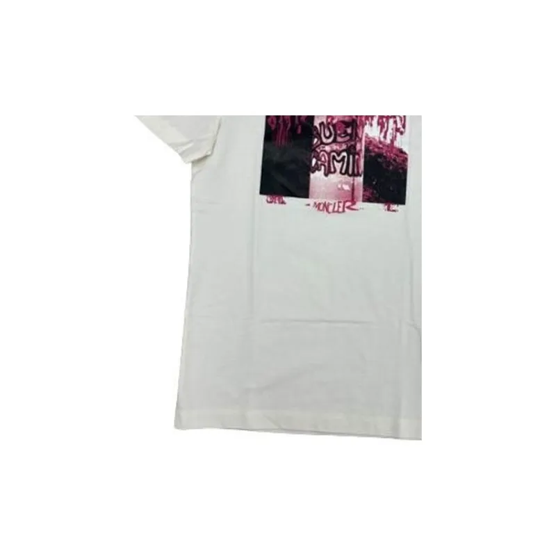 Moncler T Shirts Men White-2