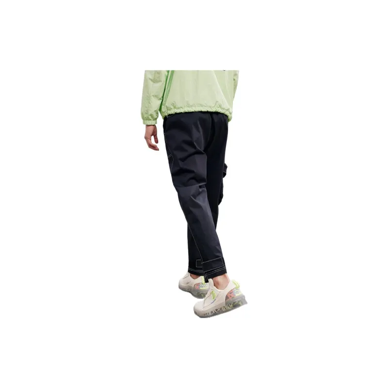 Anta SS22 Sports Pants Men's Black-4