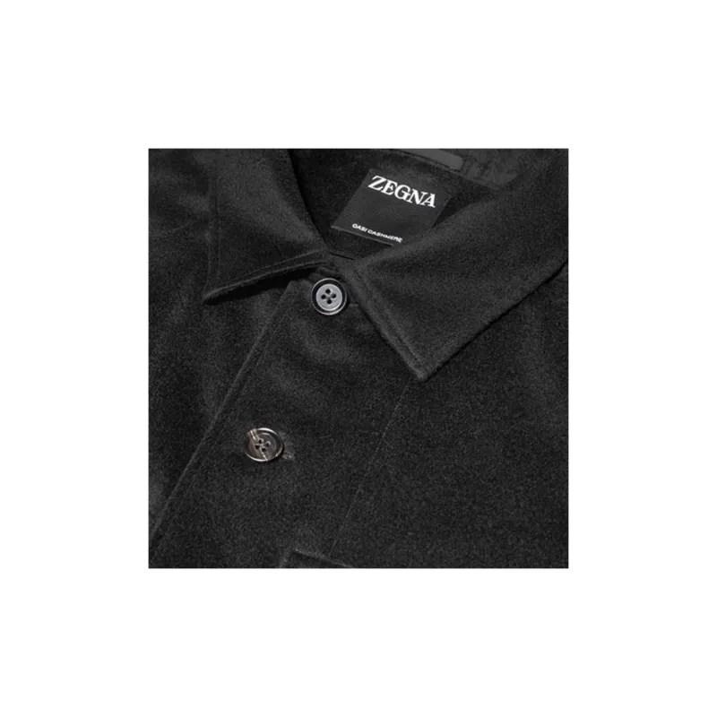 Ermenegildo Zegna Oasi Buttoned Straight Hem Shirt-6