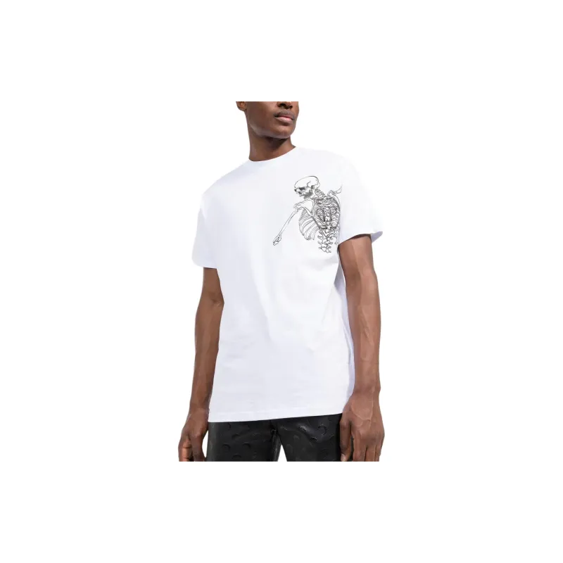 PHILIPP PLEIN Skeleton print T shirt-3