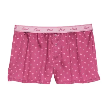 Victoria's Secret PINK TENCEL™ Boxy Pajama Shorts / MMCP Pajama Pants Women's Fuchsia