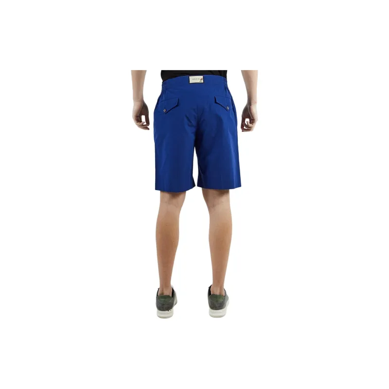 GUCCI Casual Shorts Men Blue-3