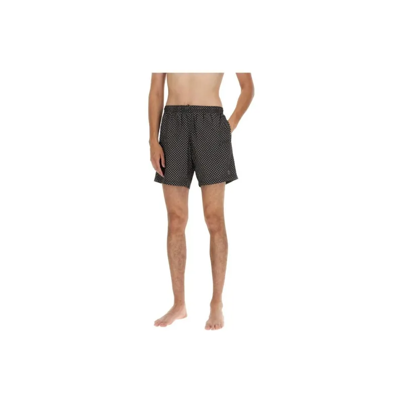 Alexander McQueen Skull print Side straps Swim Shorts-2
