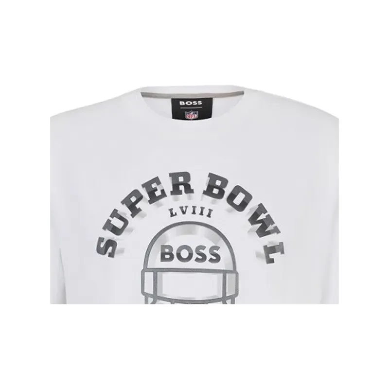 HUGO BOSS X Nfl Graphic print Cotton T shirt-5