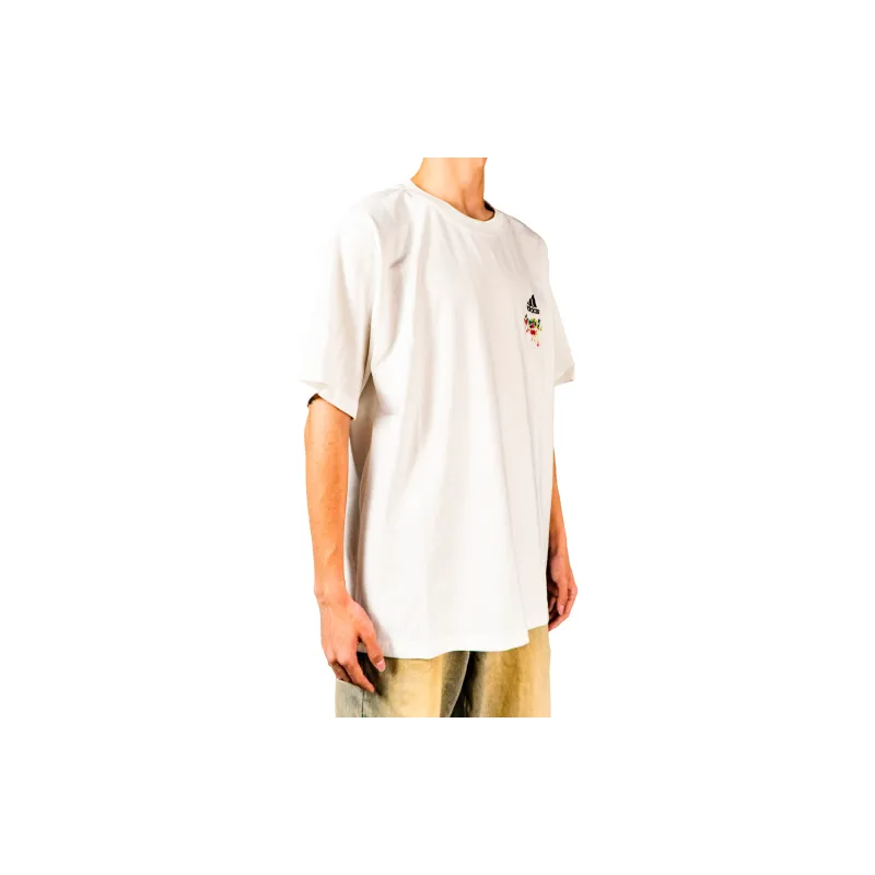 Adidas T Shirts Unisex Ecru-5