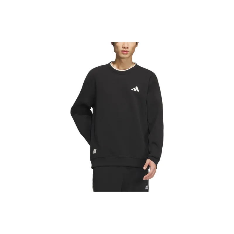 Adidas FW24 Small Logo Sweatshirt Sweatshirt Men Black-1