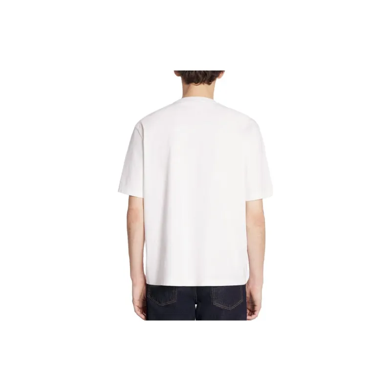 Lanvin Classic Curb Embroidered T Shirt-2