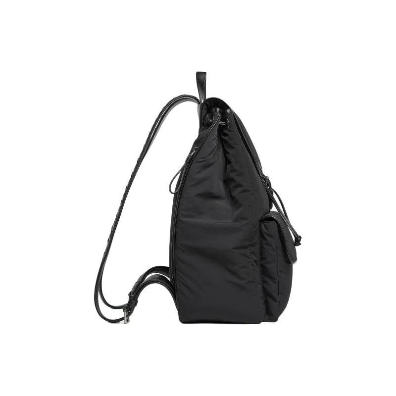 Bottega Veneta Nylon Backpack Men's Black-1