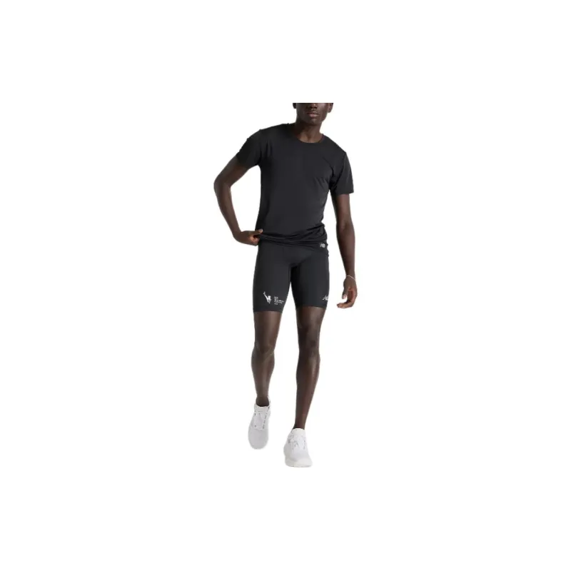 New Balance NYC MarathonNB Sleek Sports Shorts Men Black-2