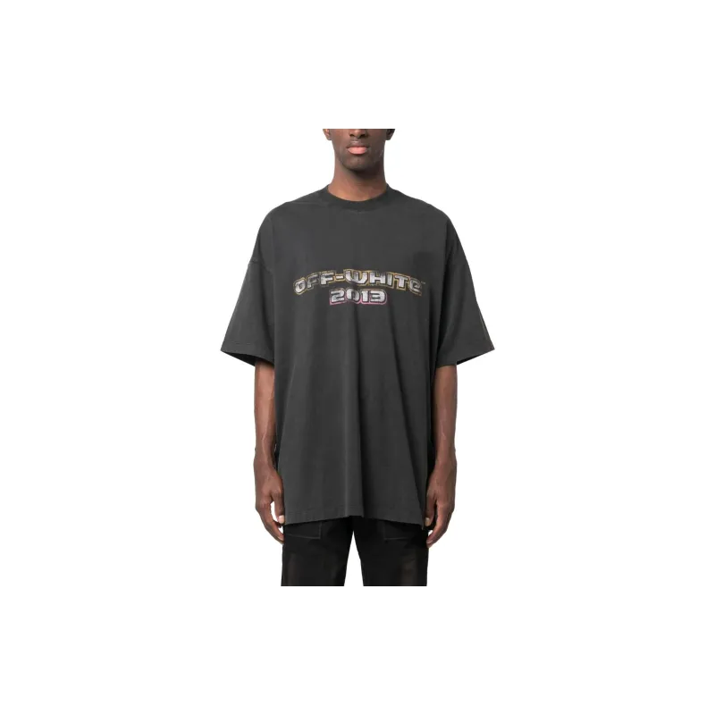OFF WHITE Digit Bacchus Over Short Sleeve Tee-1