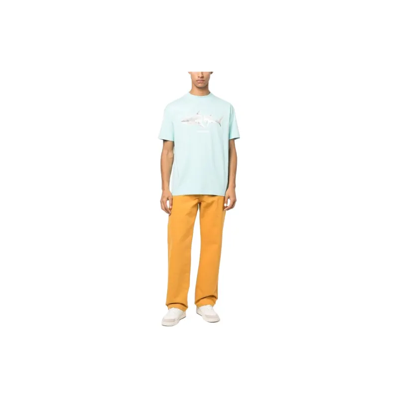 PALM ANGELS White Shark Classic Tee-1