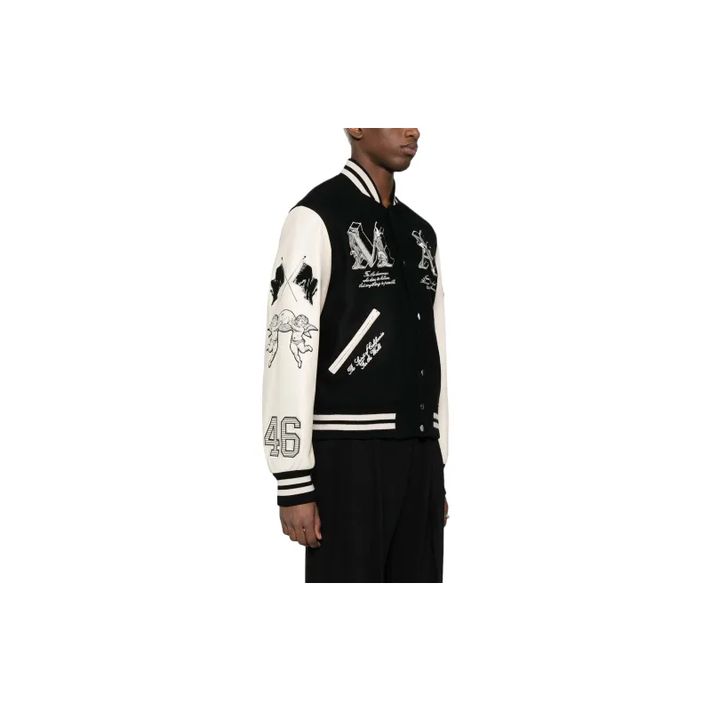 AMIRI Ma Angel Varsity Jacket-3