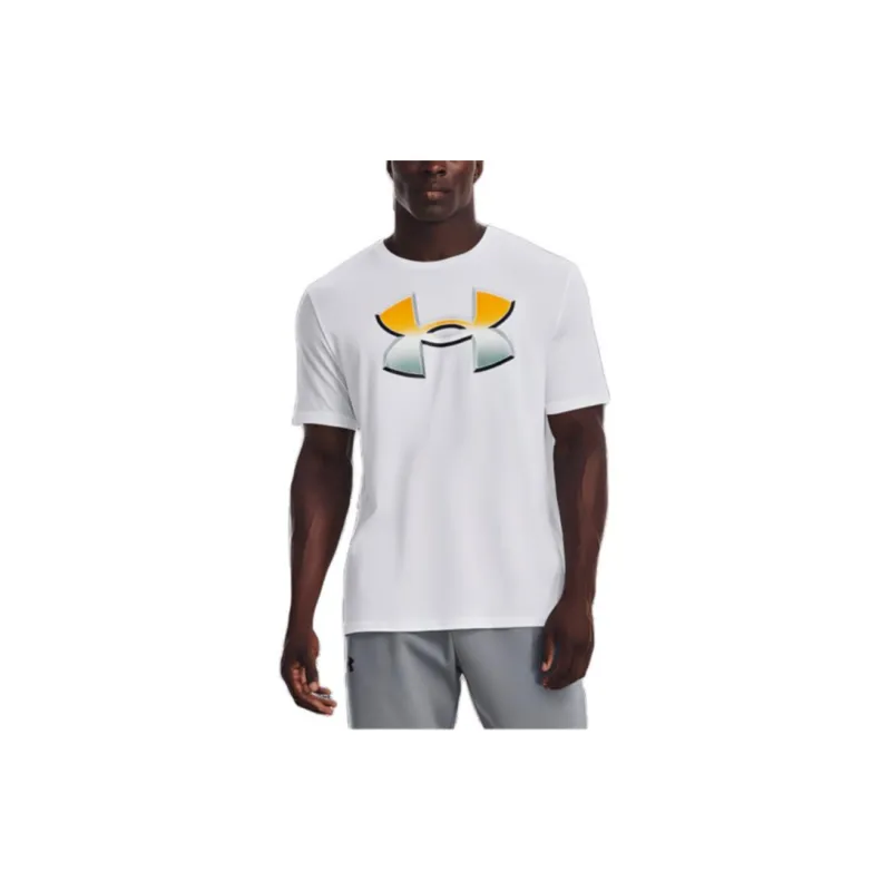 Under Armour Big Logo 2.0 Para Hombre T Shirt Men's White-2