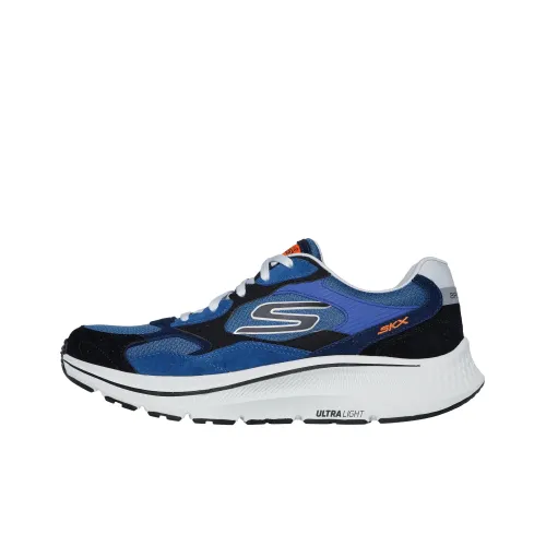 Skechers Go Run Consistent 2.0 Anti-Slip Wear-Resistant Low-Top Casual Running Shoes Men's Blue