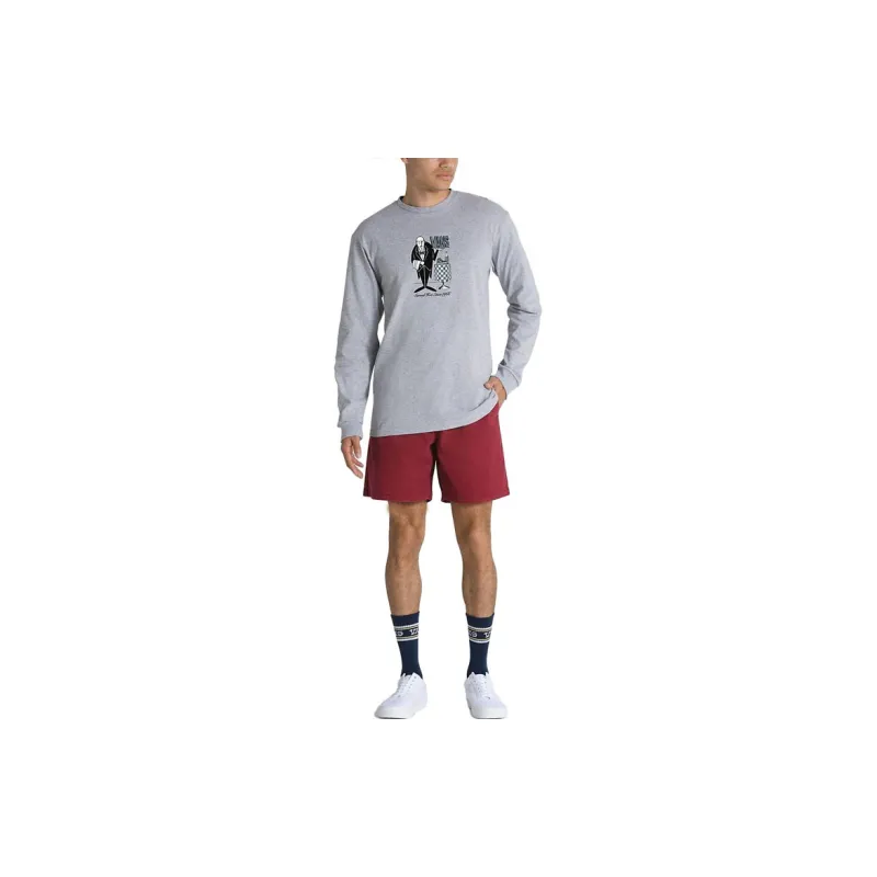 Vans Served Hot T-Shirts Men Gray-1
