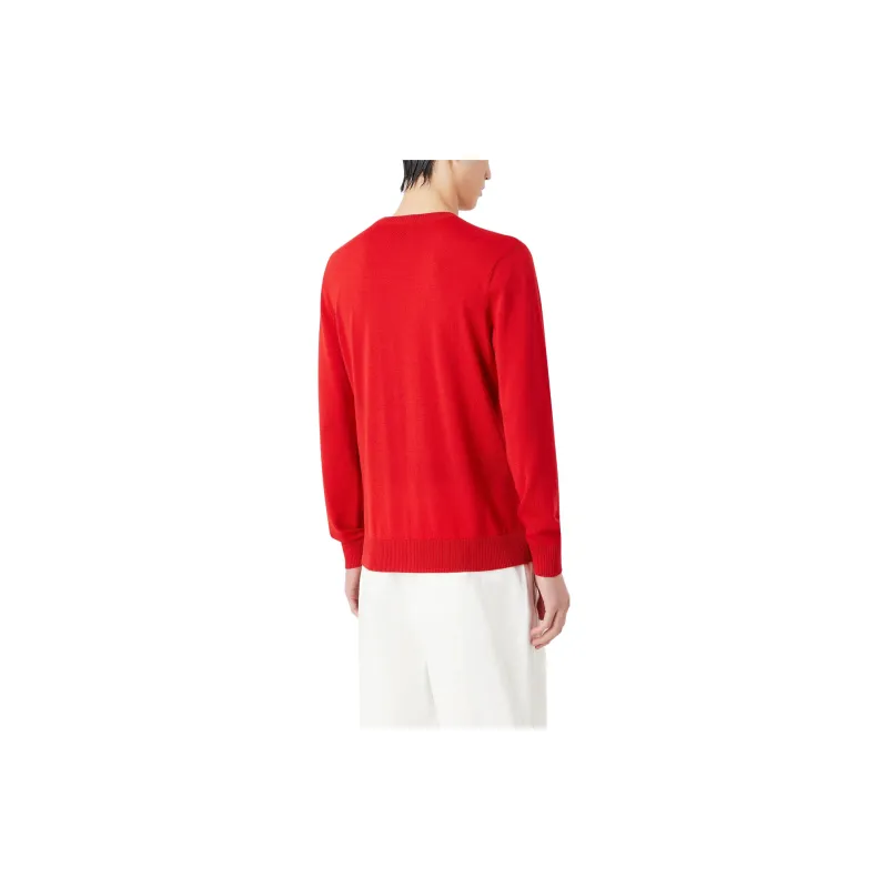 EMPORIO ARMANI Sweaters Men Red-2