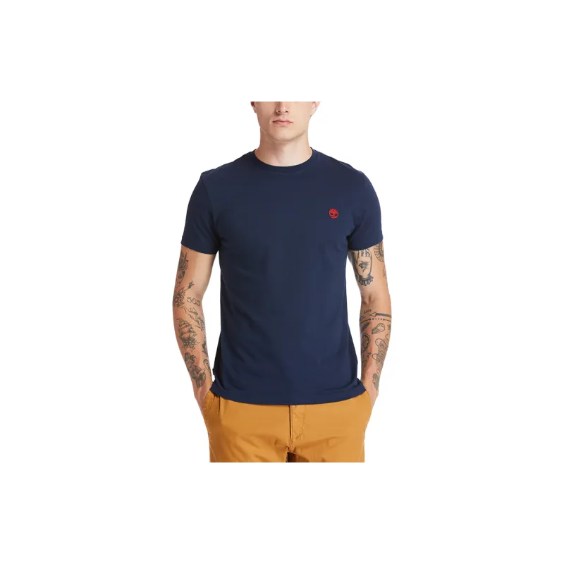 Timberland T Shirt Men's Dark Royal Blue-3