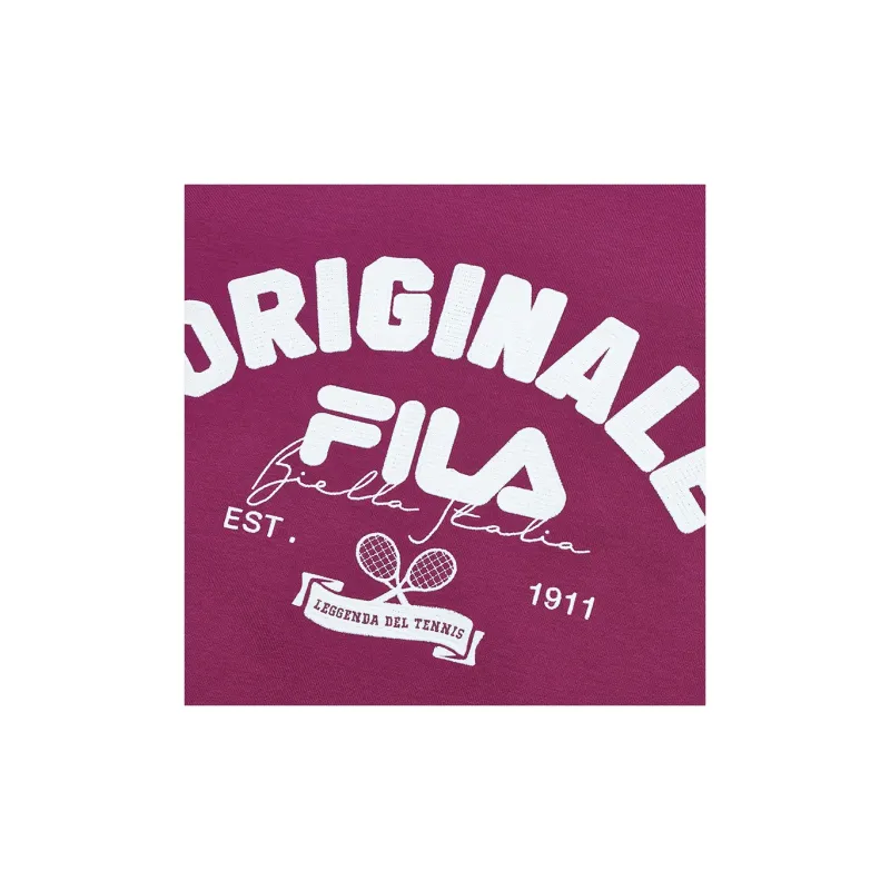 FILA T Shirts Men Rosy Red-5