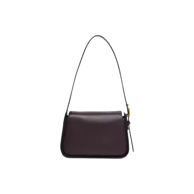 SAM EDELMAN Cow Leather Handbag Shoulder Bag Small Size Women's Dark Brown/Chocolate-0