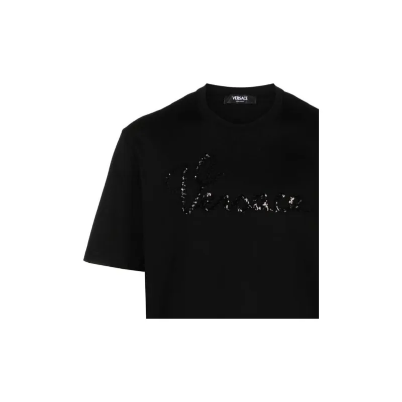VERSACE Nautical Cotton Polo Shirt-4