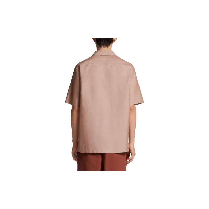 Zzegna Shirts Men Dark Beige-2