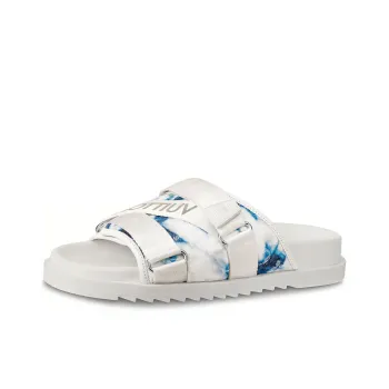 LOUIS VUITTON Honolulu Stylish Sandals Men's Blue White