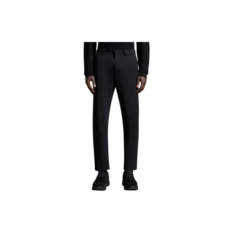 Moncler Knitted Sports Pants Men's Black-2