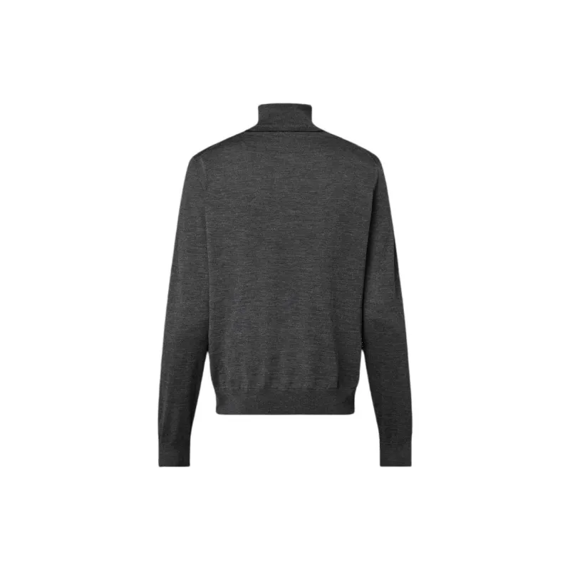 LOUIS VUITTON FW24 Cashmere Sweater Men's Gray-1