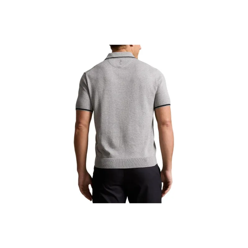 Polo Ralph Lauren SS24 Polo Shirt Men's Heather Gray-3