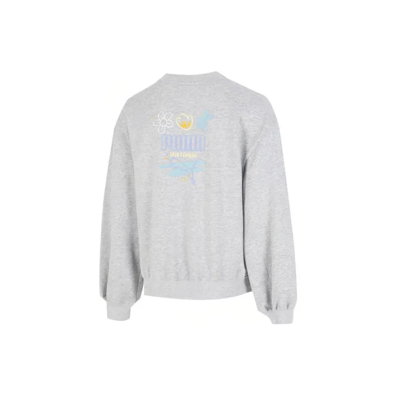 PUMA Sweatshirt Women's Slate Gray-1