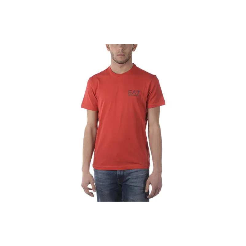 EMPORIO ARMANI T Shirts Men Red-3