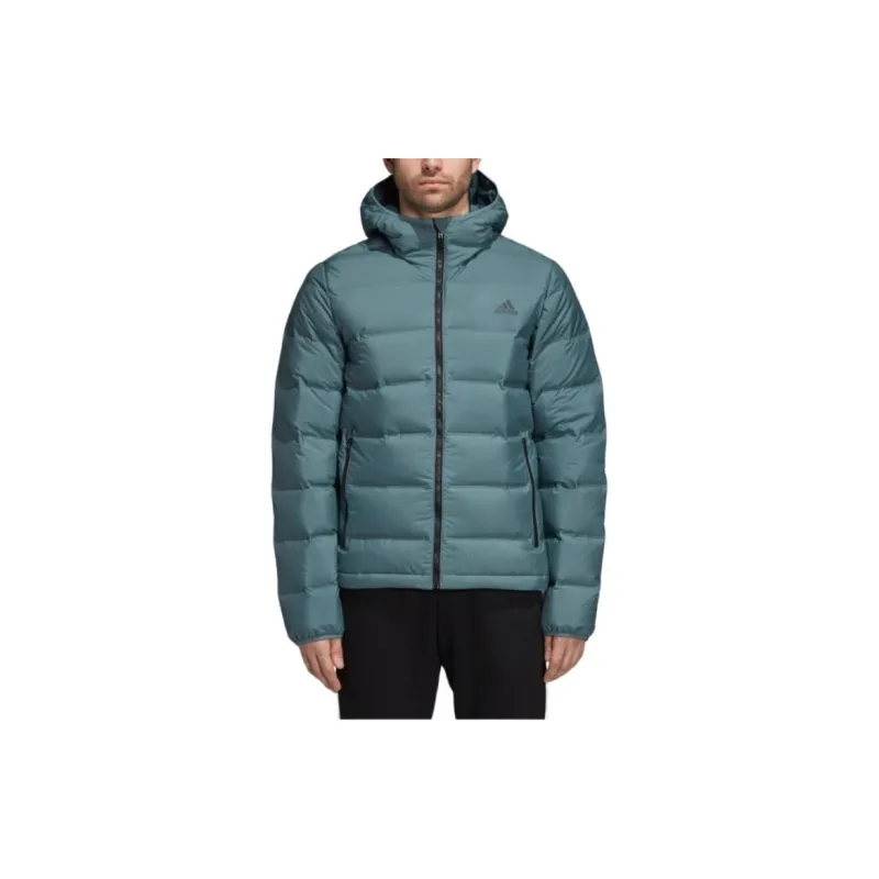 Adidas Down Jacket Men's Dark Peacock Green-4